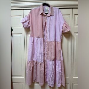 Sunday Up Striped Maxi Dress